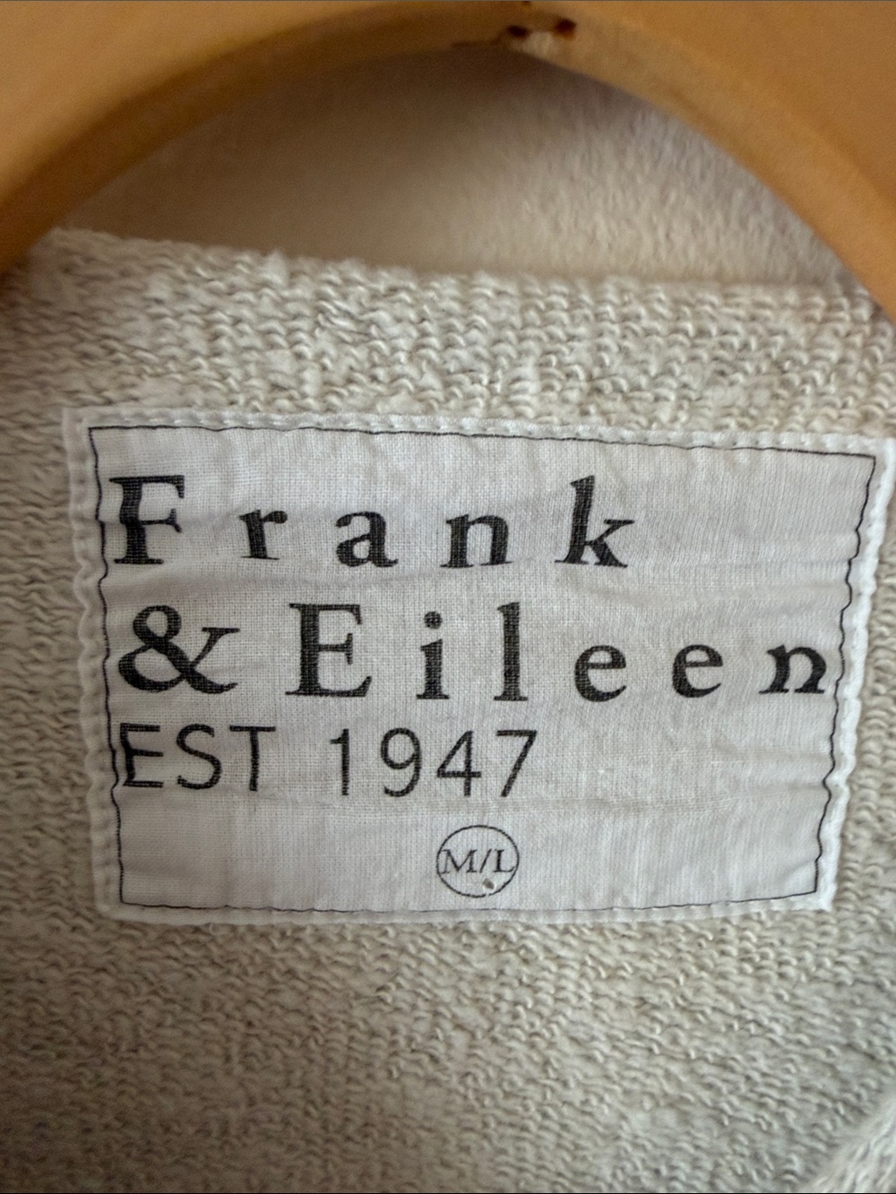 Frank and Eileen Ella Gray Triple Fleece Dress Size M/L - Picture 4 of 4